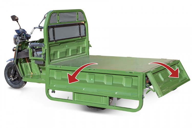 Грузовой электрический трицикл Rutrike Маяк 1500 в Ростове