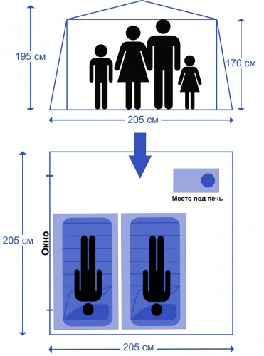 Мобильная баня-палатка МОРЖ в Ростове