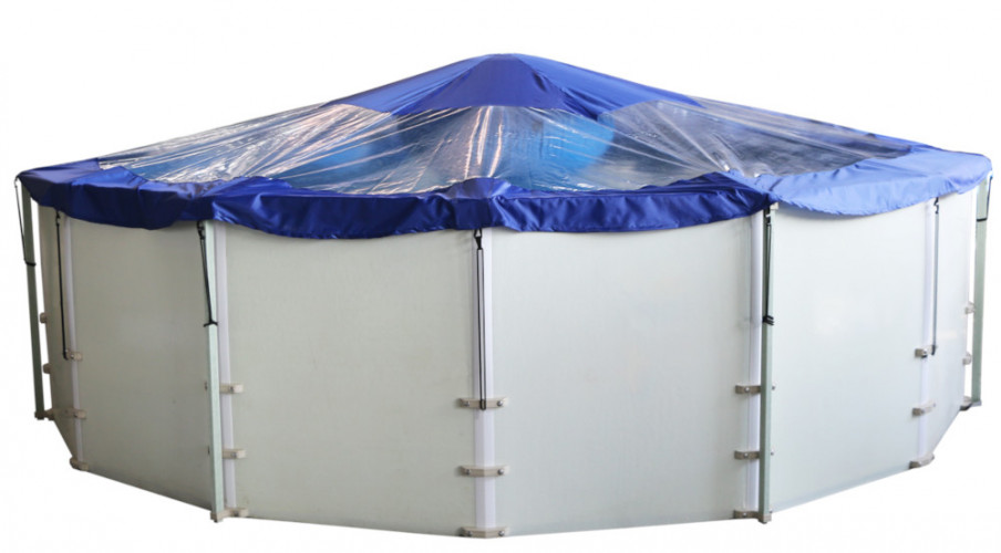 Тент для бассейна с надувной подушкой "Фиеста" в Ростове