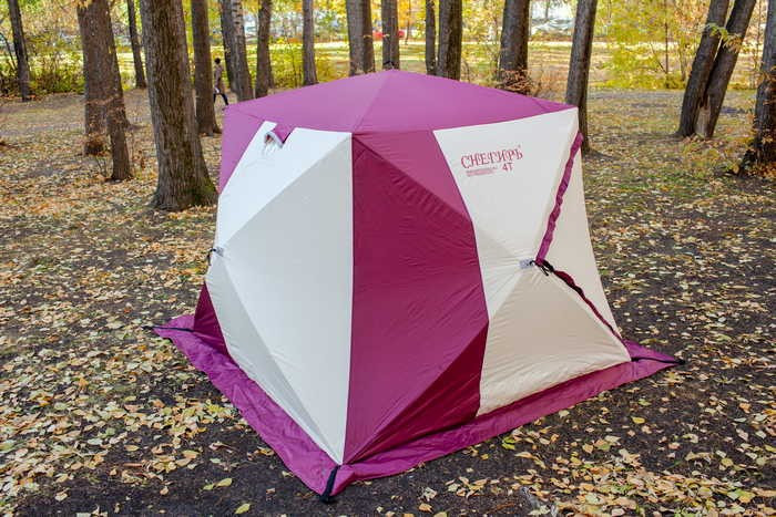 Зимняя палатка для рыбалки Куб Снегирь 4T в Ростове