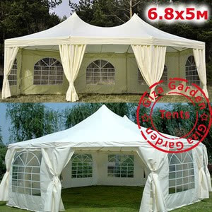Шатер Пагода восьмиугольная 6,8 х 5 м Giza Garden в Ростове