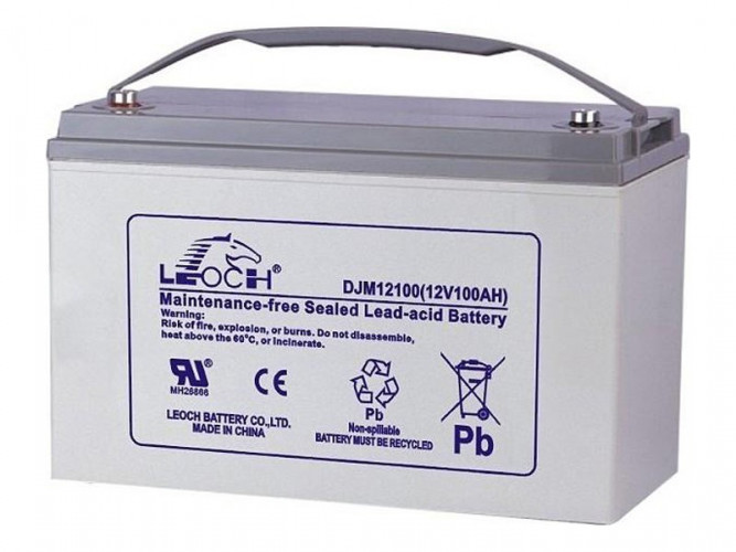 Аккумулятор Leoch DJM12100 (12 В, 100 Ач) в Ростове