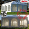 Шатер Пагода Giza Garden 8 x 8 м белый в Ростове