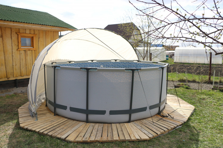 Купол-тент для бассейнов "Фиеста" КОМБИ в Ростове