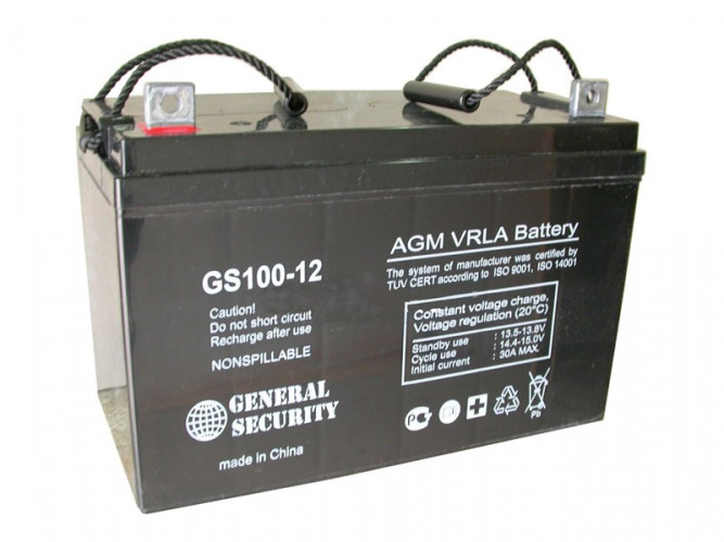 Аккумулятор General Security GS 100-12 (12 В, 100 Ач) в Ростове