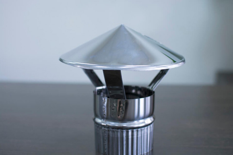 Зонт-дымник на трубу d-80 мм.(нерж) в Ростове