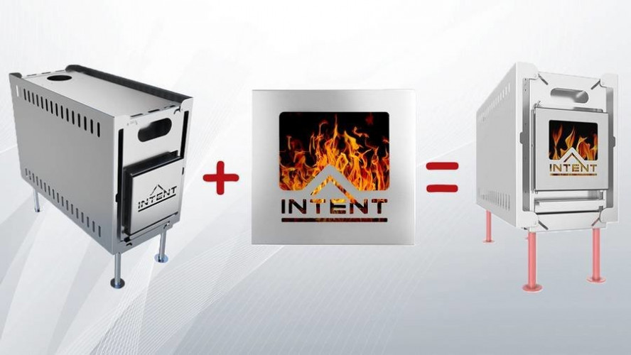 Стеклянная дверца для печи Intent в Ростове