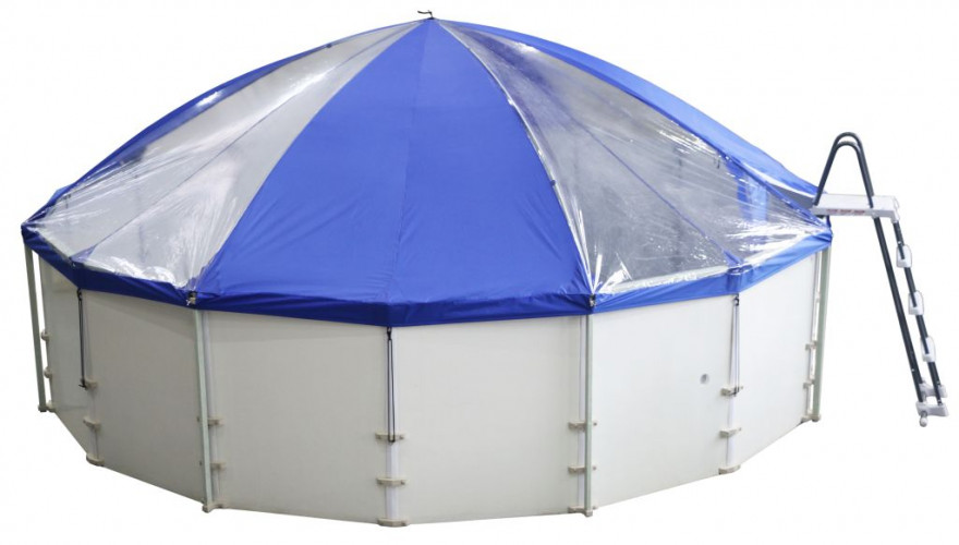 Подъемный тент-навес для бассейна "Фиеста" в Ростове