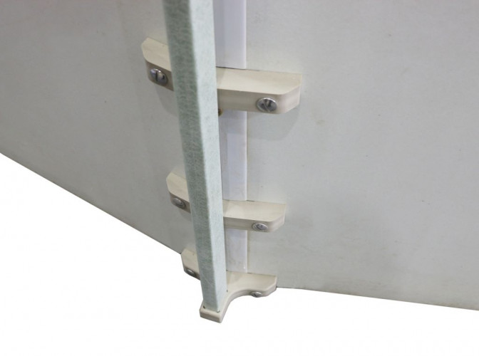 Подъемный тент-навес для бассейна "Фиеста" в Ростове