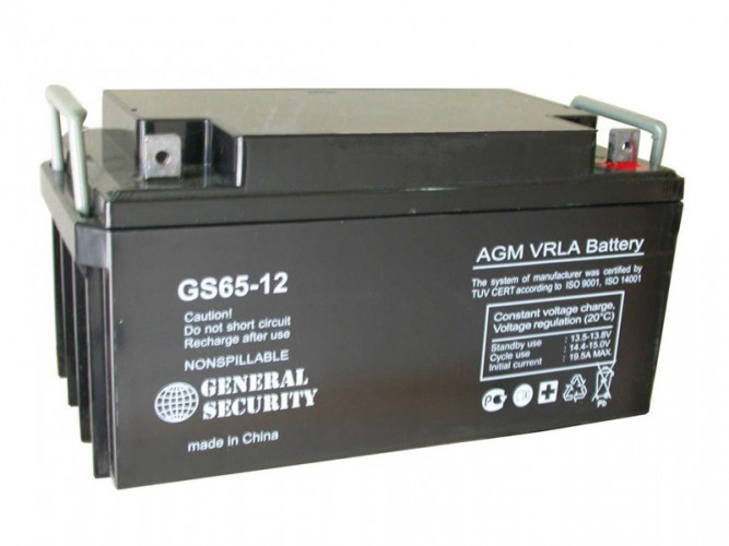 Аккумулятор General Security GS 65-12 (12 В, 65 Ач) в Ростове