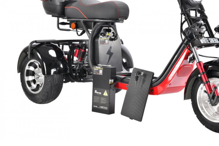 Электроскутер White Siberia PRO TRIKE 3000W в Ростове