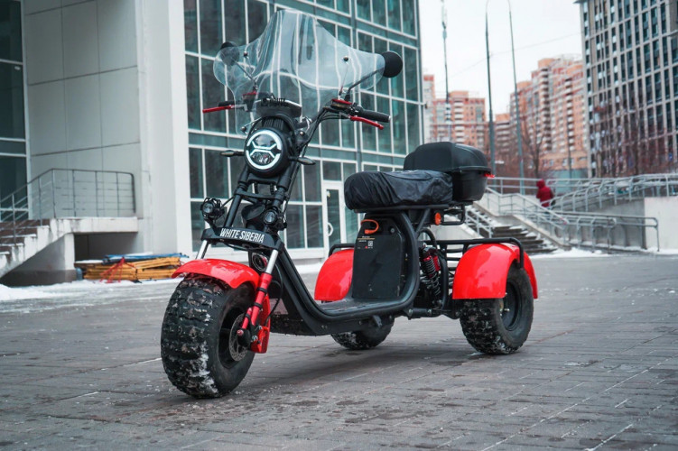 Электроскутер White Siberia PRO TRIKE 3000W в Ростове