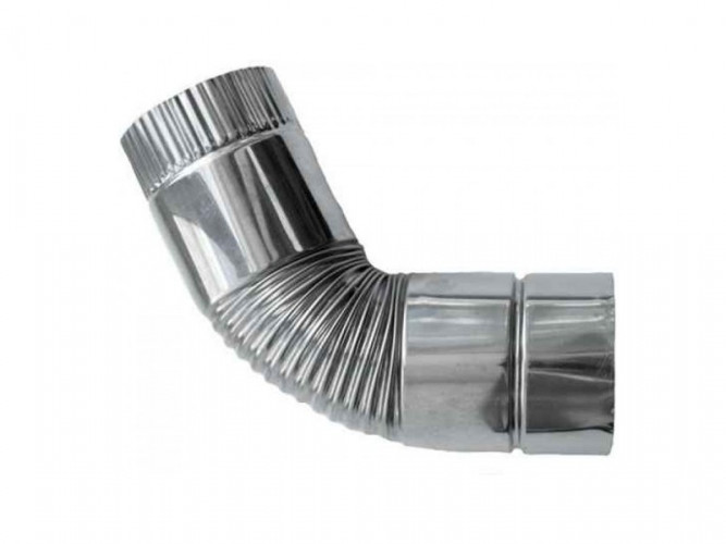 Сегмент трубы угол 45° d-65 мм.(нерж.)Инвент в Ростове