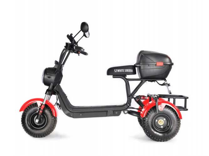 Электроскутер White Siberia TRIKE MINI 1500W в Ростове