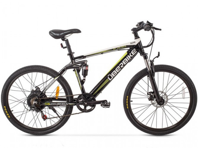 Электровелосипед UberBike S26 S 350W Black в Ростове