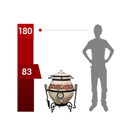 Тандыр Легенды с эффектом кракле в Ростове