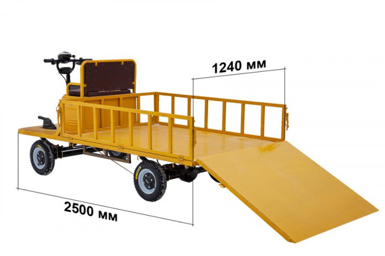 Грузовая электрическая тележка RuTrike ПЕРОН ТРАП в Ростове