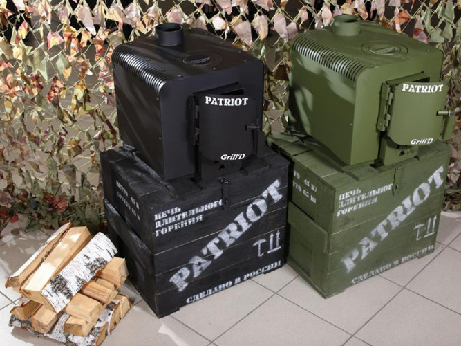 Печь длительного горения Grill’D Patriot 200 в Ростове