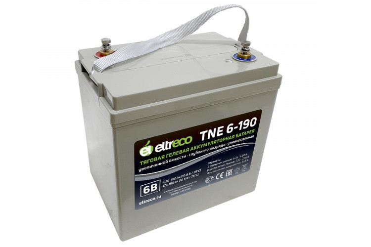 Тяговый аккумулятор Eltreco TNE6-190 (6V150A/H C3) в Ростове