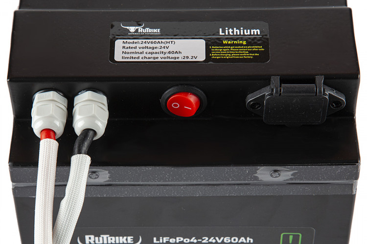 Тяговый железо-фосфатный аккумулятор RuTrike LiFePO4 60V48Ah (60А) в Ростове