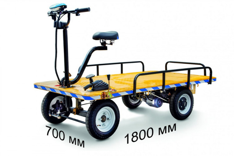 Грузовая электрическая тележка RuTrike СКЛАД 1800 в Ростове