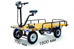 Грузовая электрическая тележка RuTrike СКЛАД 1800