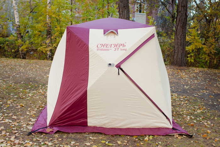 Зимняя палатка для рыбалки Куб Снегирь 3T Long в Ростове
