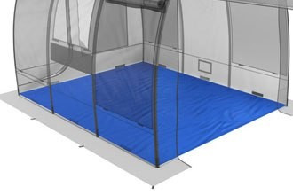 Пол из тарпаулина для палатки бани МОРЖ МАХ-МОРЖ Шатёр в Ростове