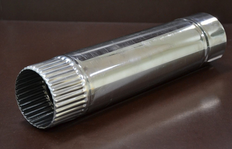 Сегмент трубы дымохода 90 мм. в Ростове