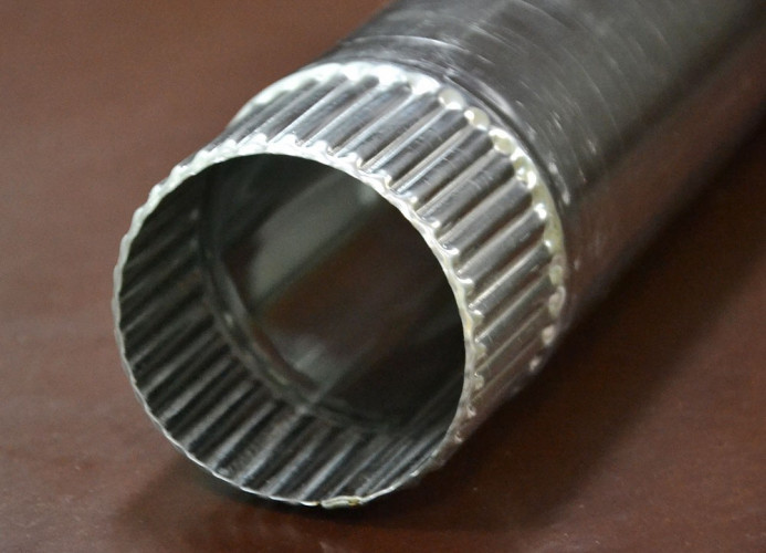 Сегмент трубы дымохода 90 мм. в Ростове