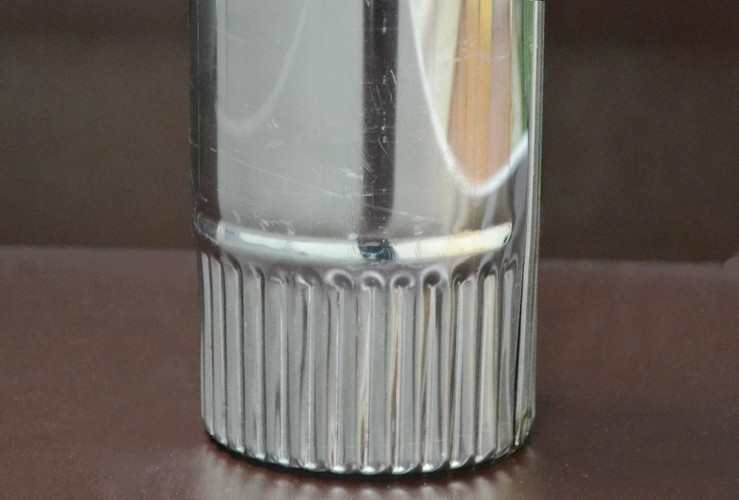 Сегмент трубы дымохода 90 мм. в Ростове