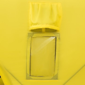 Палатка для рыбалки Helios Куб 1,8х1,8 желтый/серый в Ростове