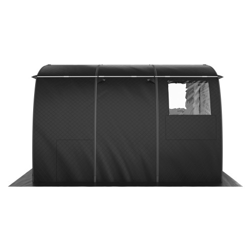 Мобильная баня-палатка МОРЖ Max (Черный) в Ростове