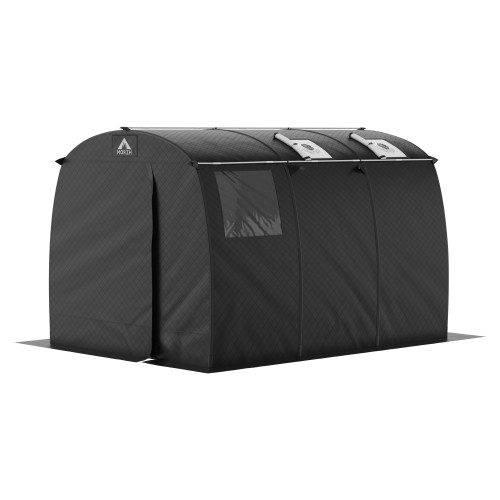 Мобильная баня-палатка МОРЖ Max (Черный) в Ростове