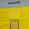 Палатка для рыбалки Helios утепл. Куб 1,8х1,8 желтый/серый в Ростове
