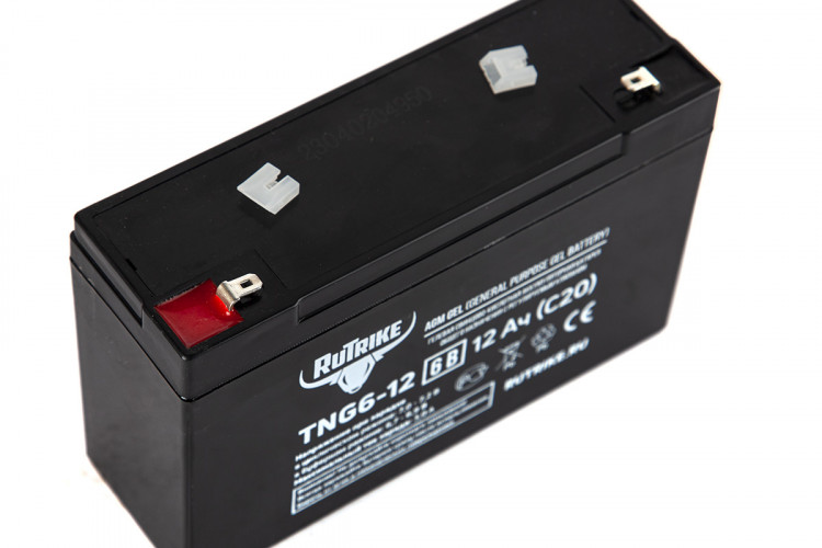 Тяговый гелевый аккумулятор RuTrike TNG 6-12 (6V12A/H C20) в Ростове