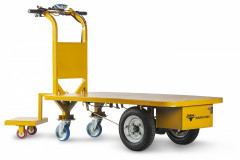 Грузовая электрическая тележка RuTrike Плита 1500