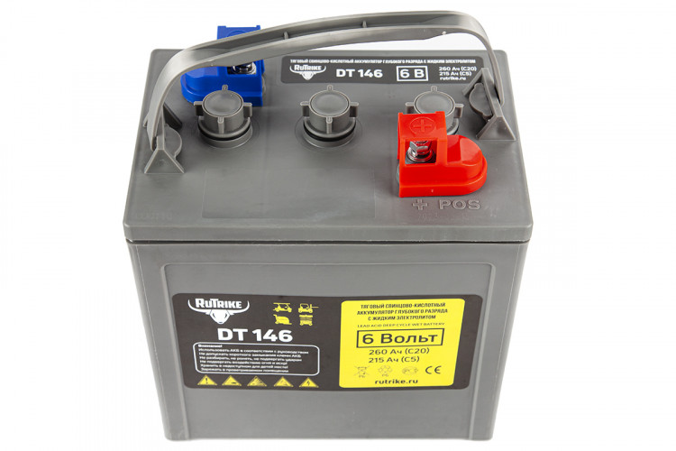 Тяговый аккумулятор RuTrike WET DT146 (T-145) 6V170A/H C3 в Ростове