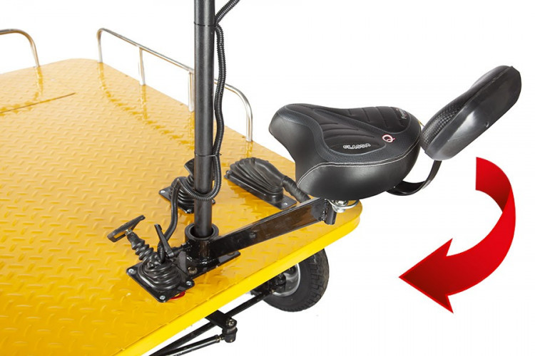 Грузовая электрическая тележка RuTrike СКЛАД 1500 NEW в Ростове