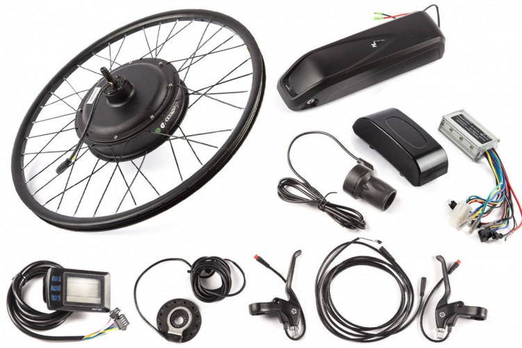 Мотор-колесо Eltreco 48V 1000W LCD 26" АКБ 48V 10А/ч в Ростове