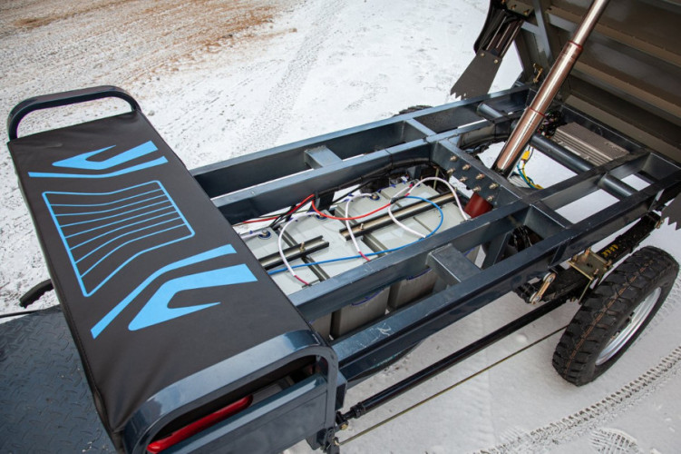 Грузовая электрическая тележка Rutrike Титан 2000 Гидравлика в Ростове