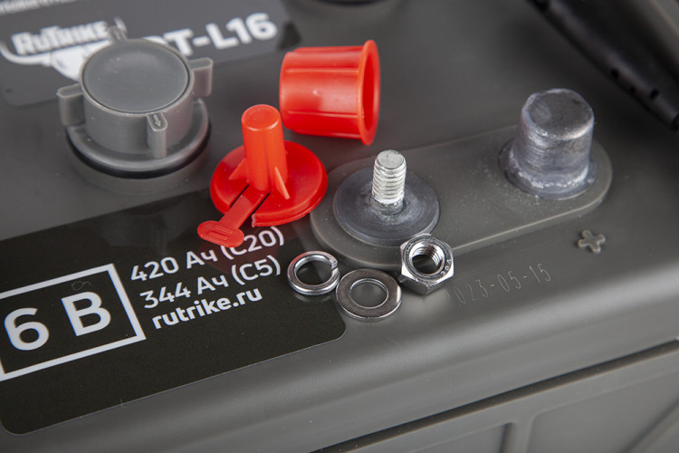 Тяговый аккумулятор RuTrike WET DTL16 (L16H-AC) 6V275A/H C3 в Ростове