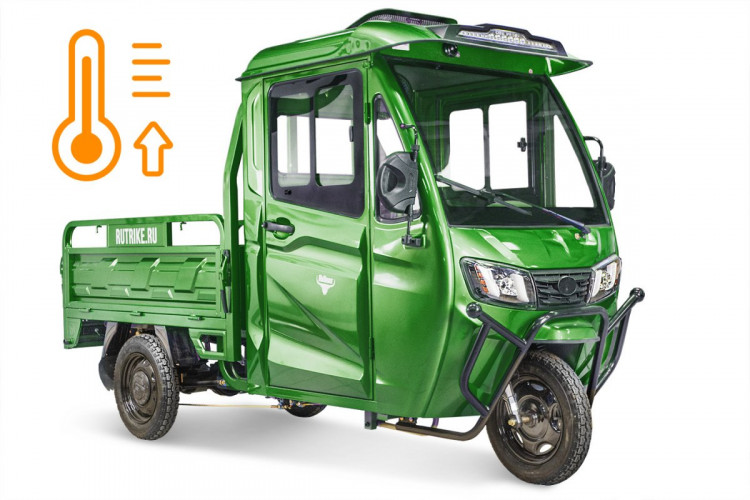 Электротрицикл Rutrike КАРГО Кабина обогрев 1500 грузовой в Ростове