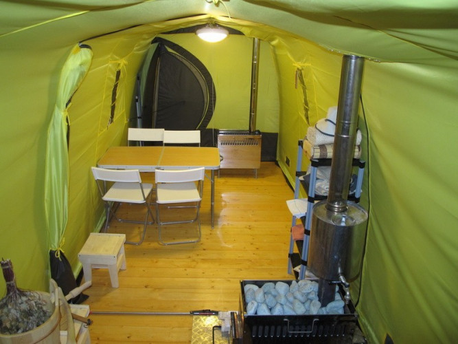 Зимняя палатка Терма-44 в Ростове