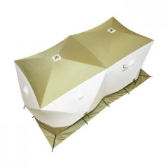 Палатка зимняя куб СЛЕДОПЫТ Premium Дубль