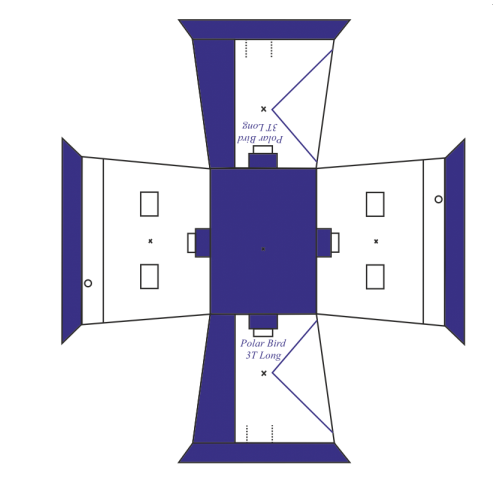 Зимняя палатка Polar Bird 4T Long компакт в Ростове