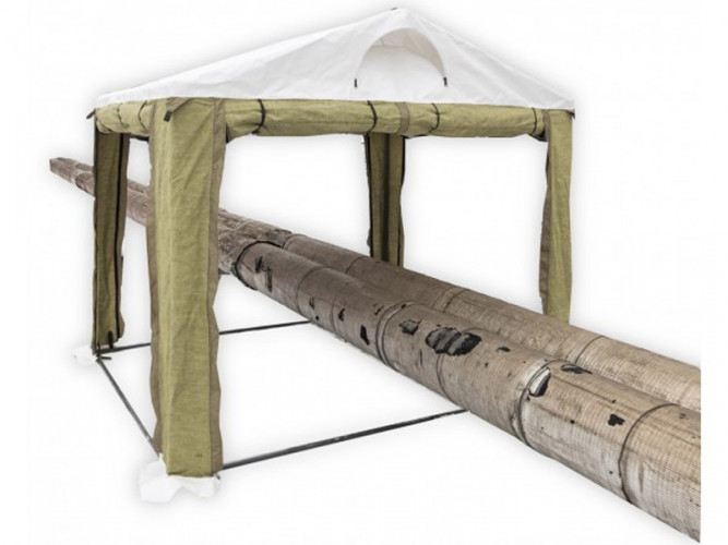 Палатка сварщика 2,0 X 2,0 ПВХ/брезент в Ростове