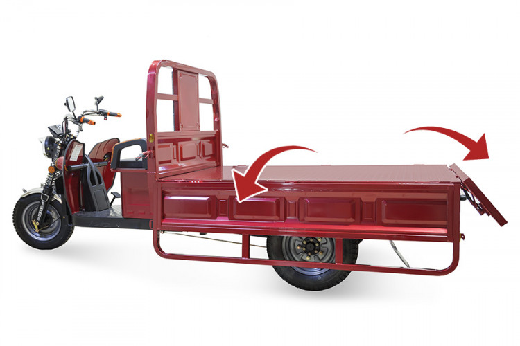 Грузовой электрический трицикл Rutrike D4 1800 60V1500W в Ростове