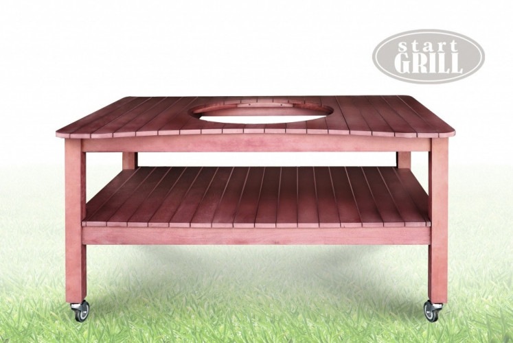 Стол для керамического гриля Start Grill на колесах в Ростове