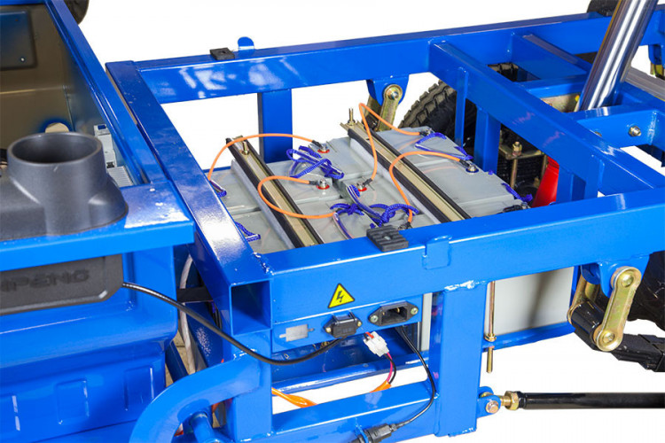 Грузовой электрический трицикл Rutrike D5 1700 гидравлика в Ростове